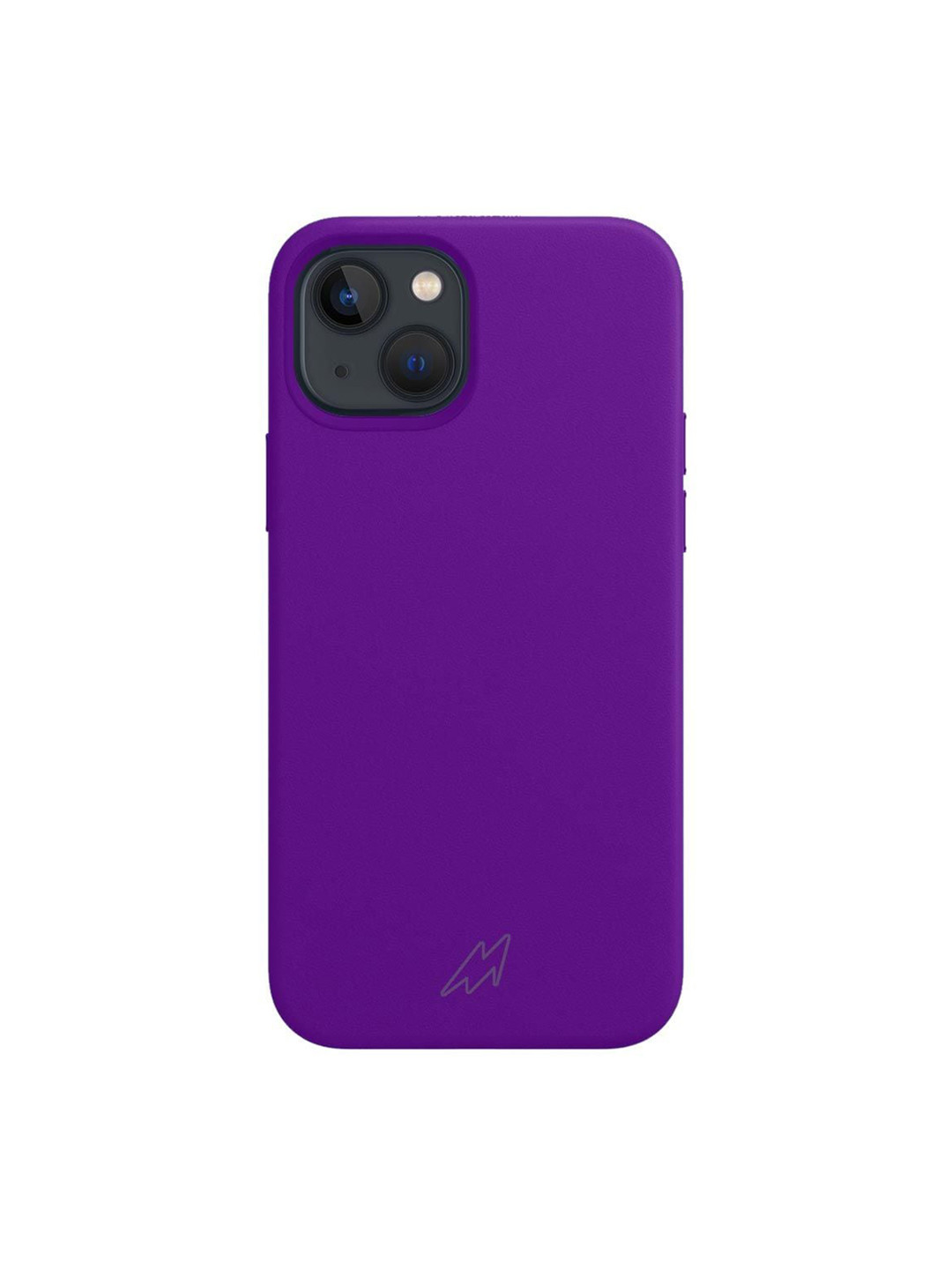 

macmerise Purple - Silicone iPhone 13 Mini Back Case, Multi