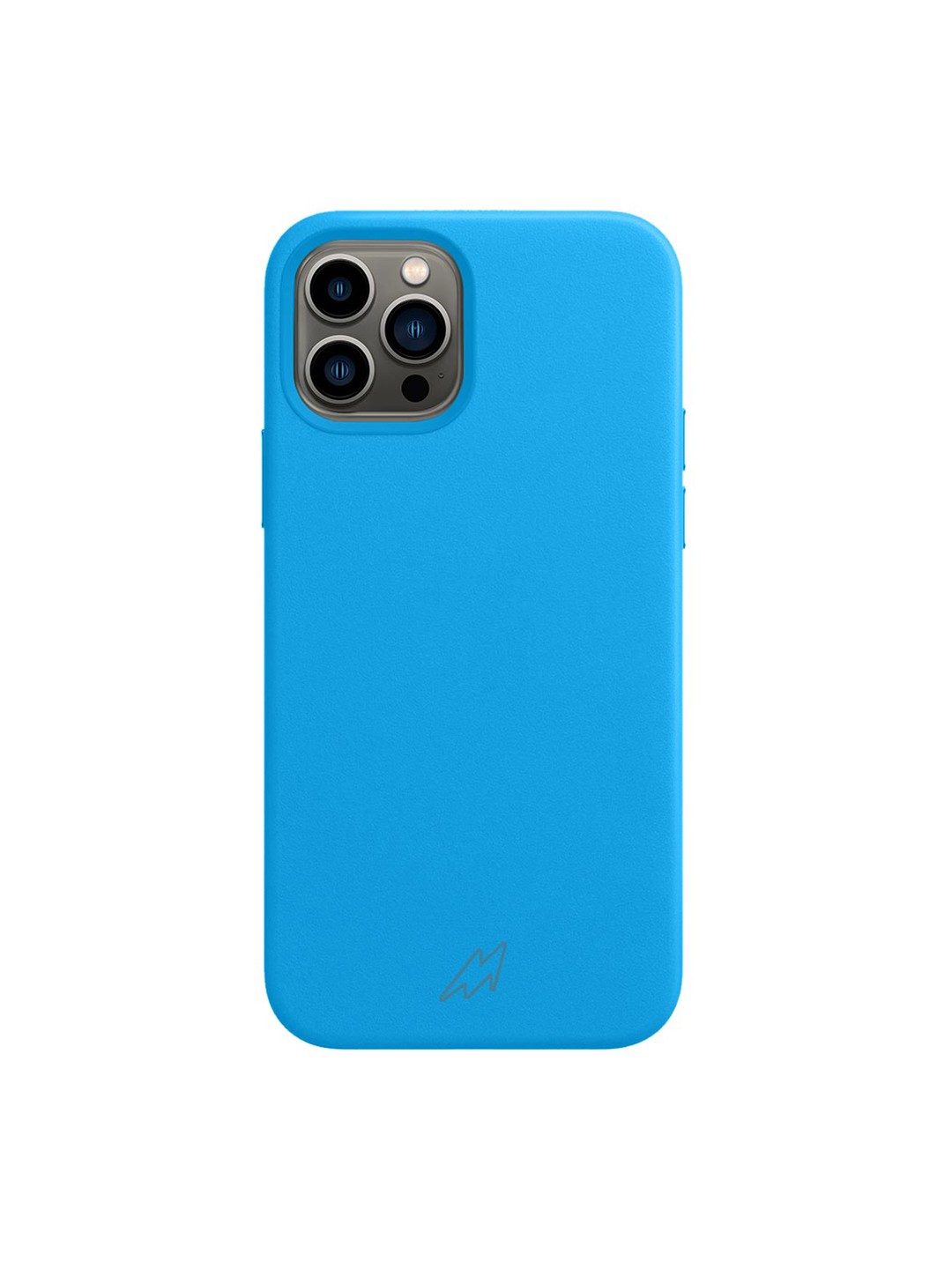 

macmerise Sky Blue Silicone iPhone 13 Pro Back Case