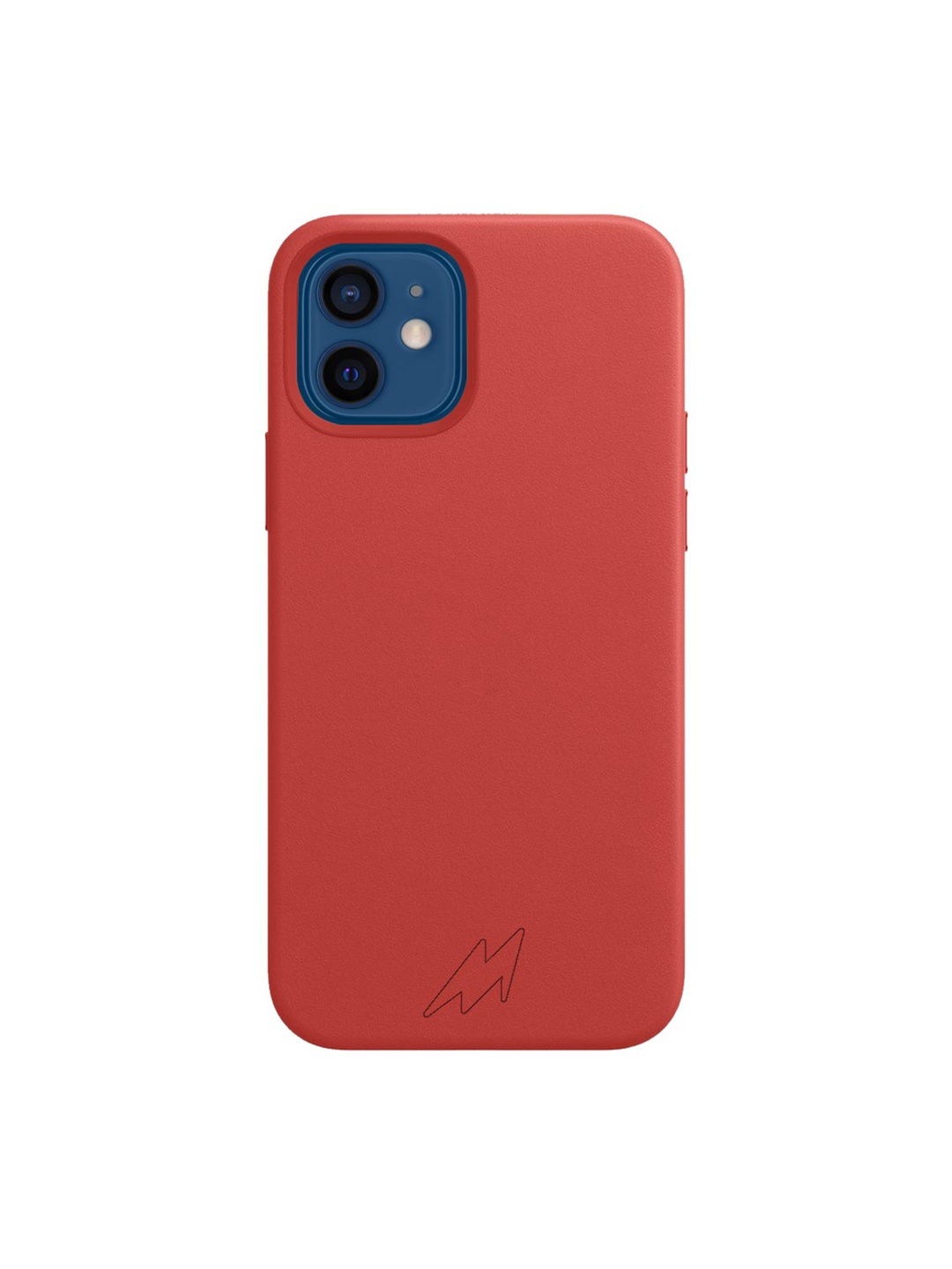 

macmerise Orange Solid iPhone 12 Mini Silicone Back Case