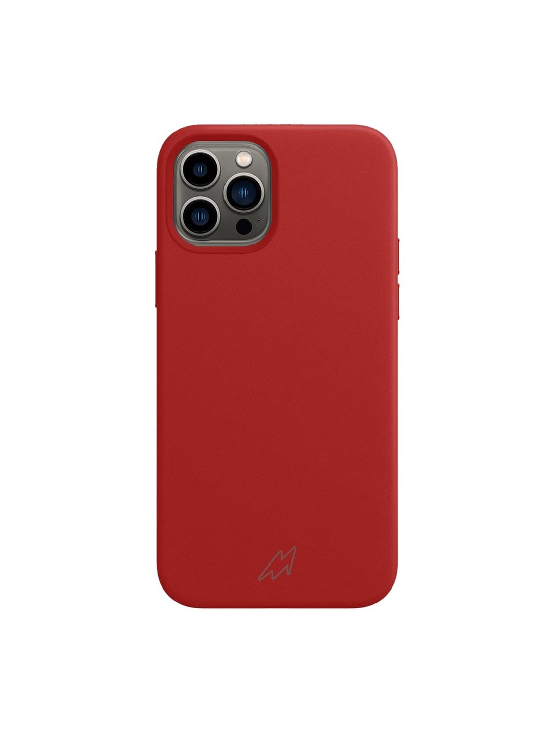 

macmerise Red Solid iPhone 13 Pro Max Back Case
