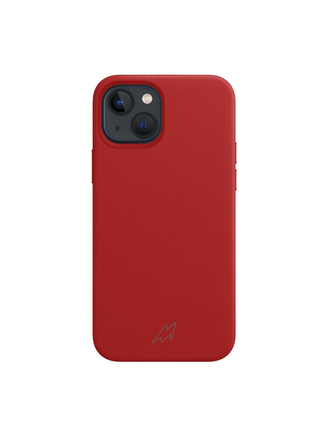 

macmerise Red Solid iPhone 13 Mini Back Case