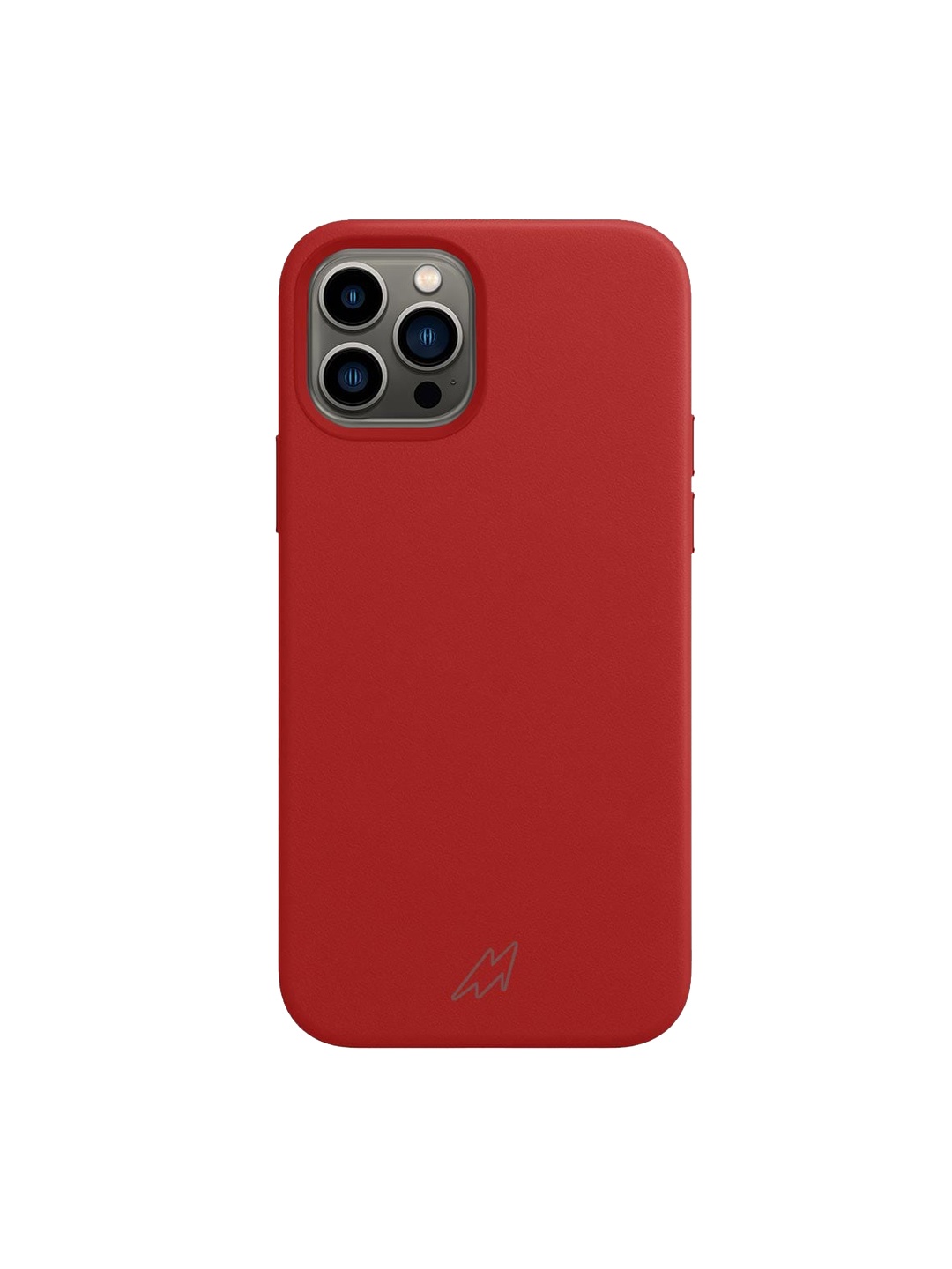 

macmerise Red Solid iPhone 13 Pro Back Case