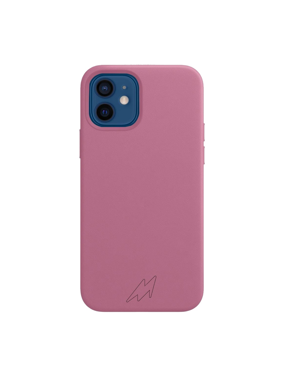 

macmerise Pink Solid iPhone 12 Mini Back Case