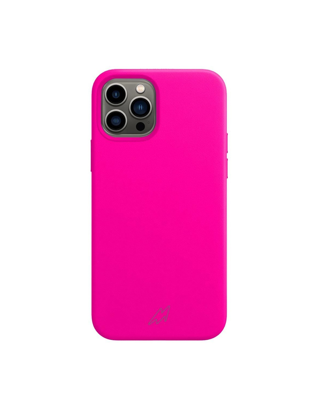 

Macmerise Silicone Fuschia Solid Silicone iPhone 13 Pro Back Case, Fuchsia