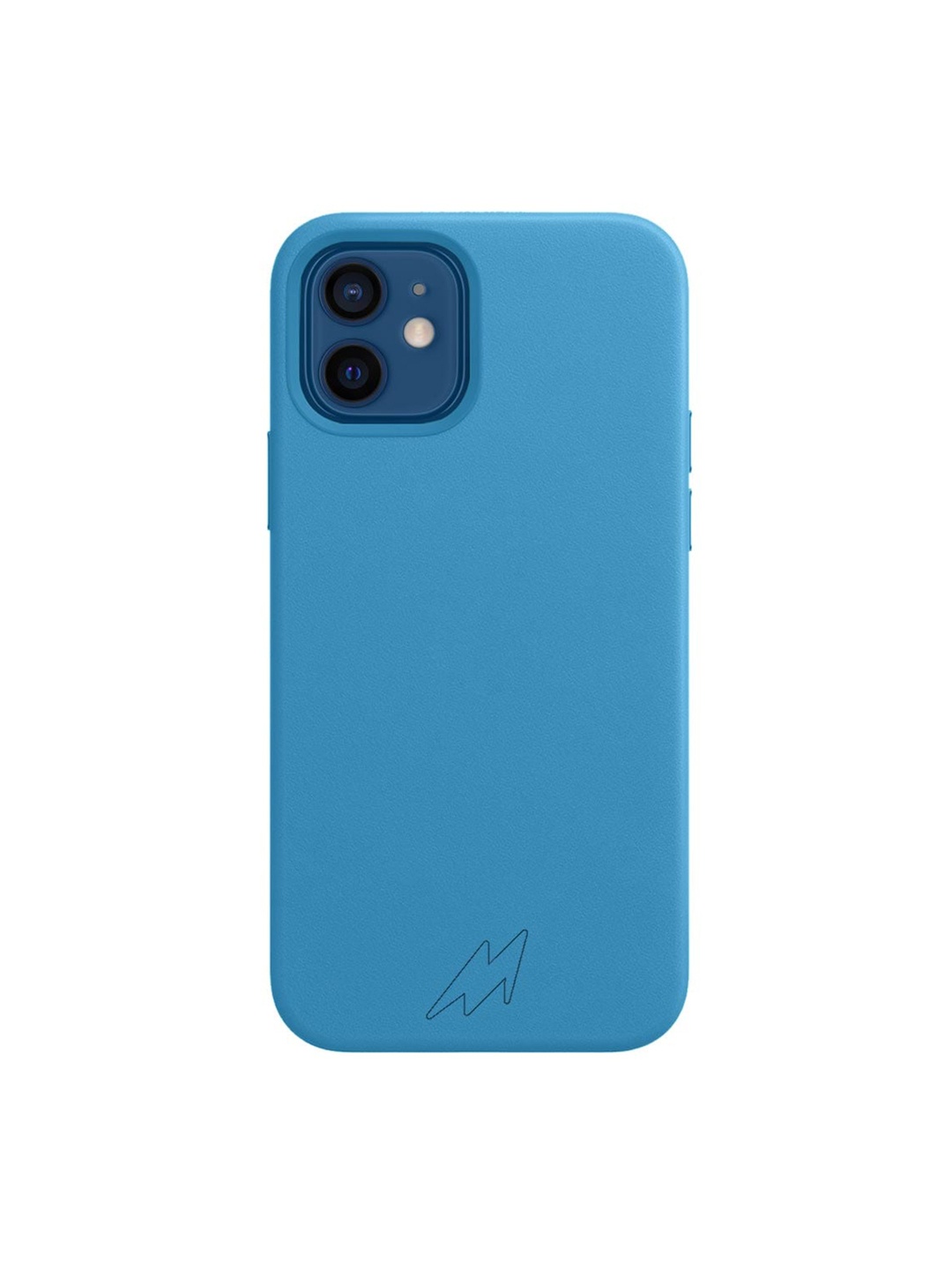 

macmerise Blue Solid iPhone 12 Mini Back Case