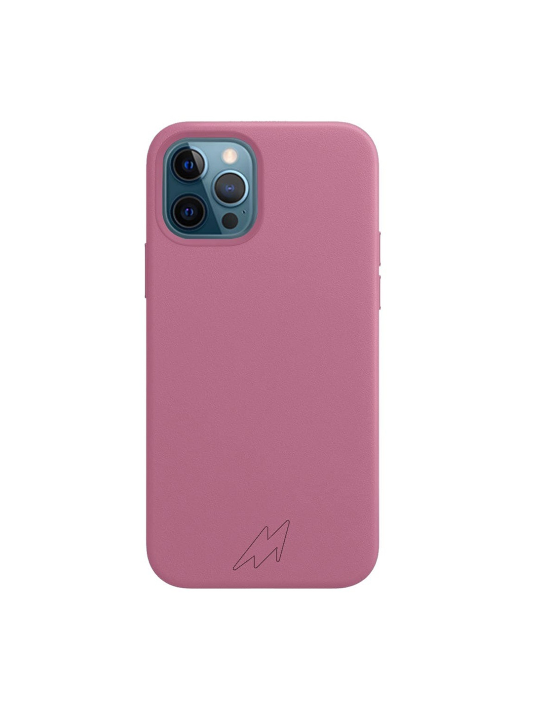 

Macmerise Silicone Blush Pink Back Case for iPhone 12 Pro