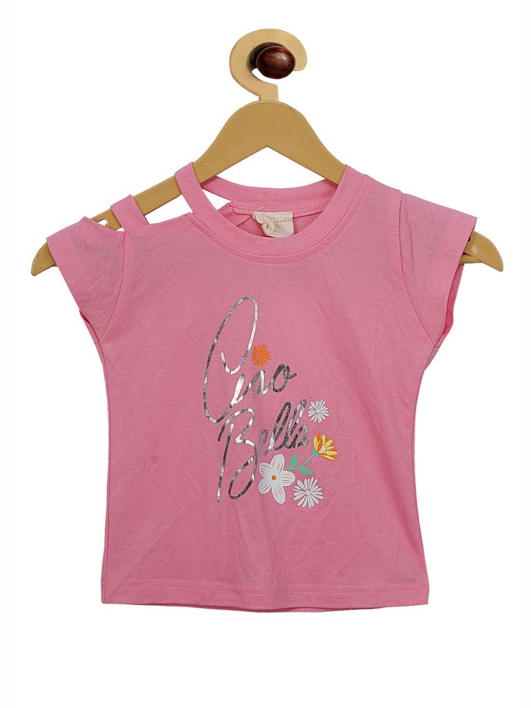 

Tiny Girl Pink Floral Print Top