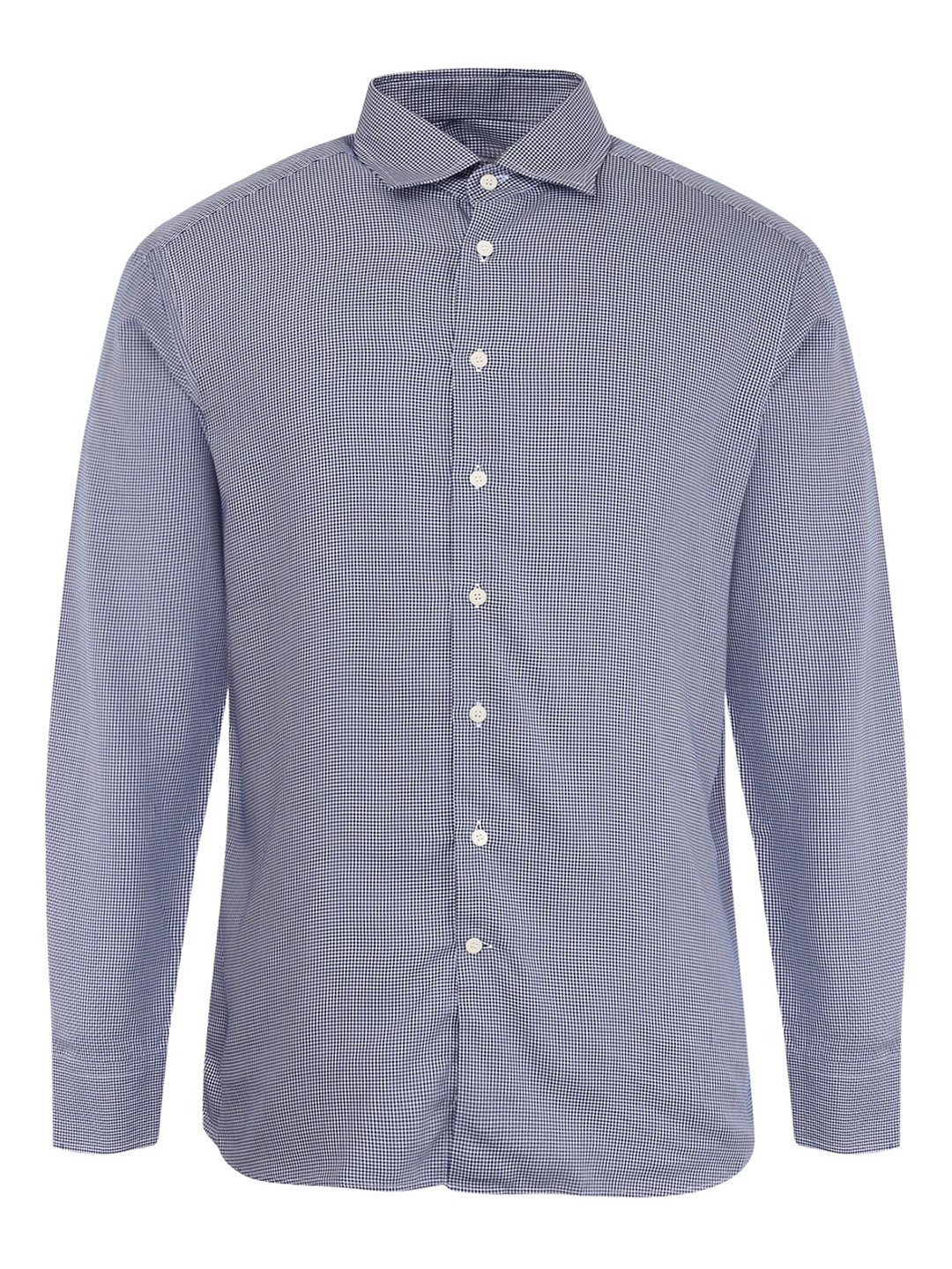 

ETRO Men White Micro Checks Checked Formal Shirt