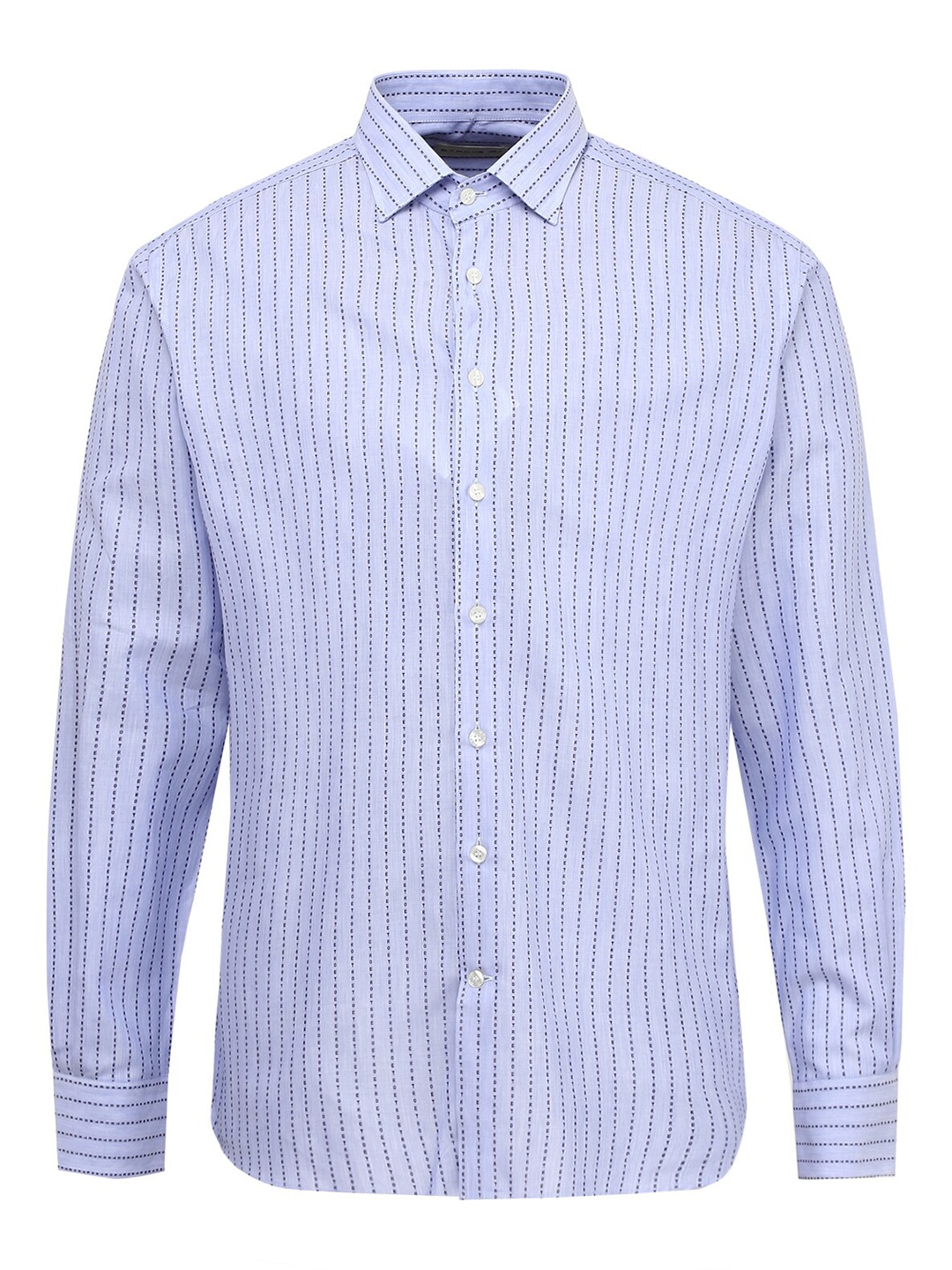 

ETRO Men Blue Striped Cotton Casual Shirt