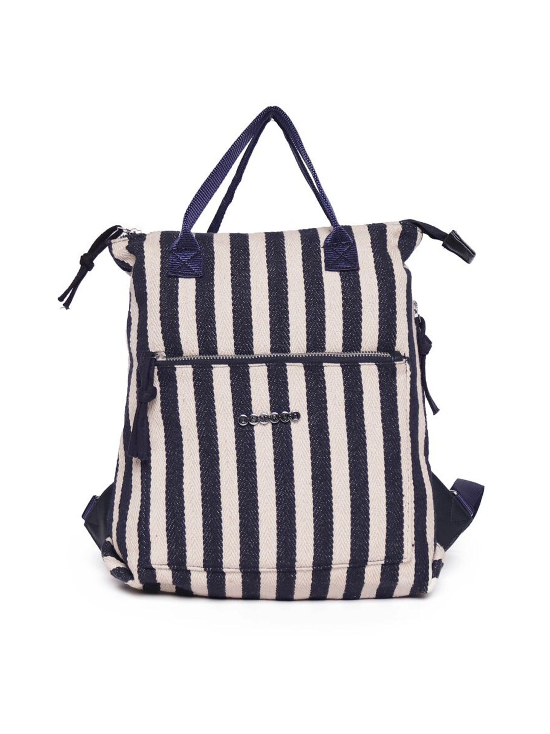 

ASTRID Girls Black & White Striped Backpack