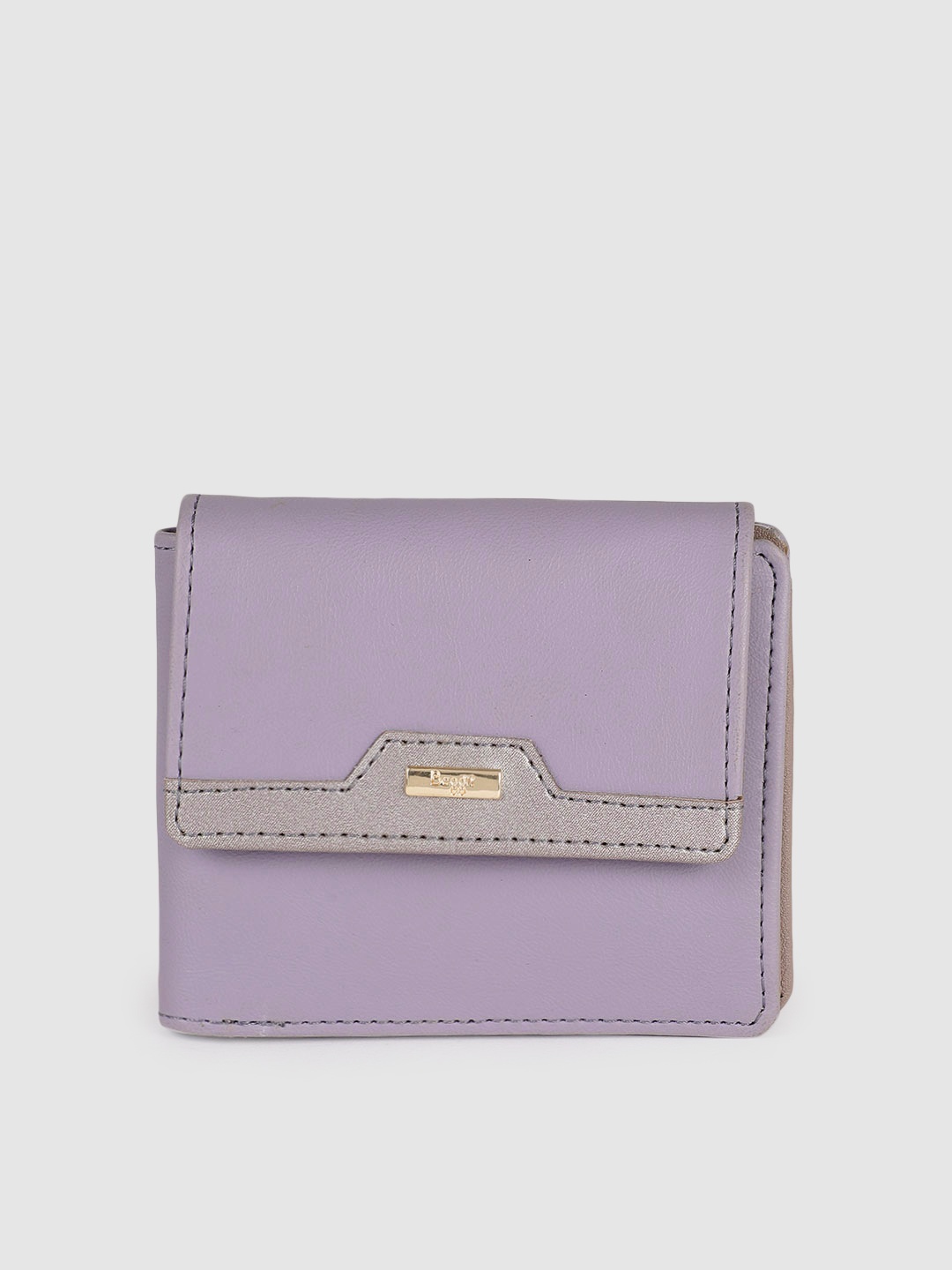 

Baggit Women Purple Two Fold Wallet