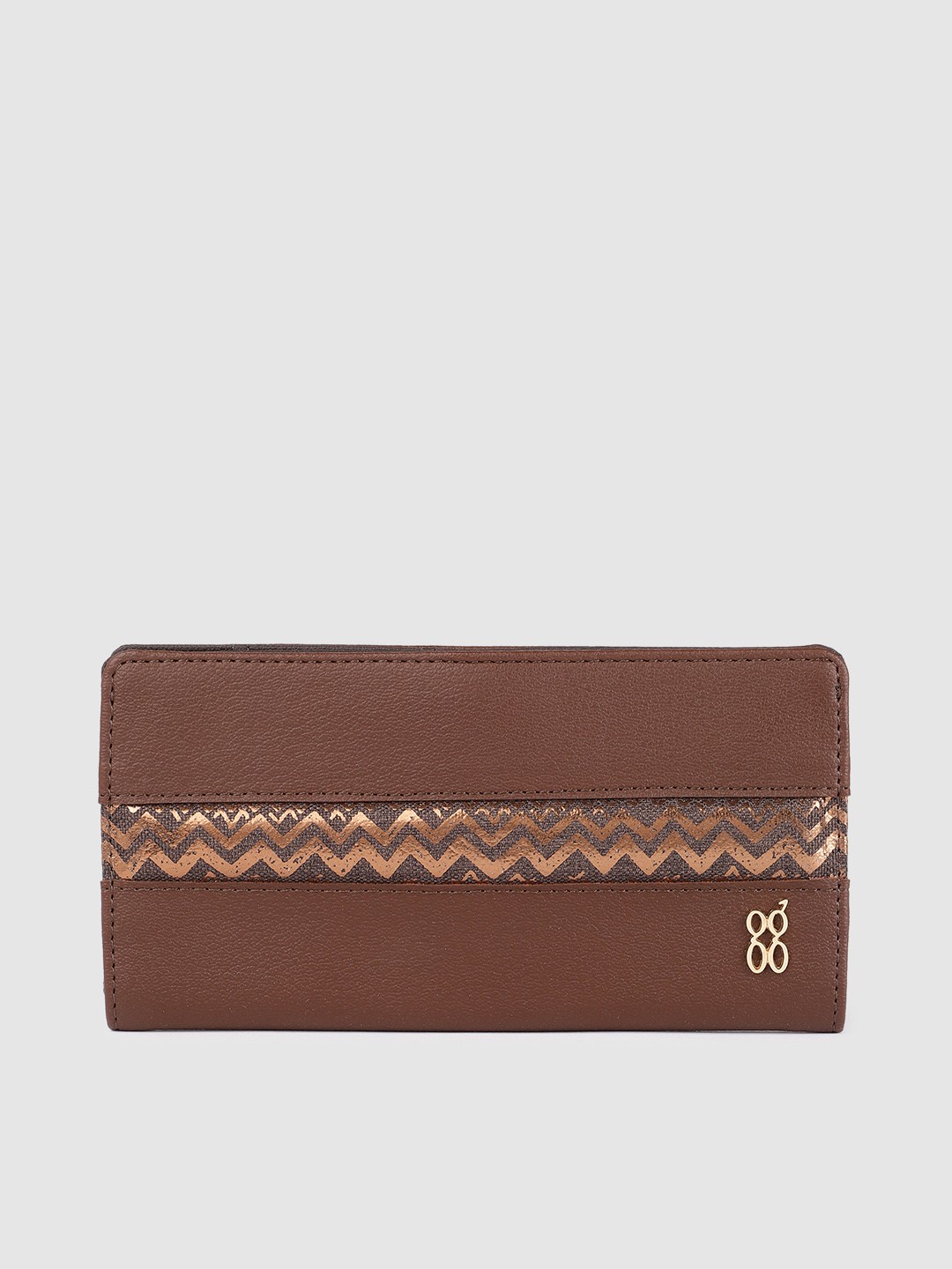 

Baggit Women Brown Solid Two Fold Wallet