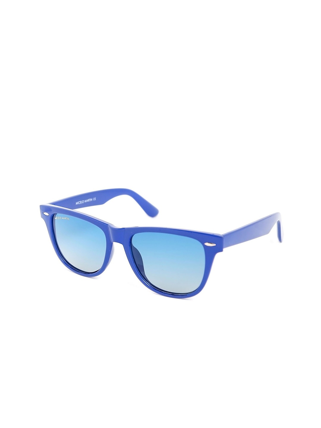

Micelo Martin Unisex Blue UV Protected Wayfarer Sunglasses MM2001 C2