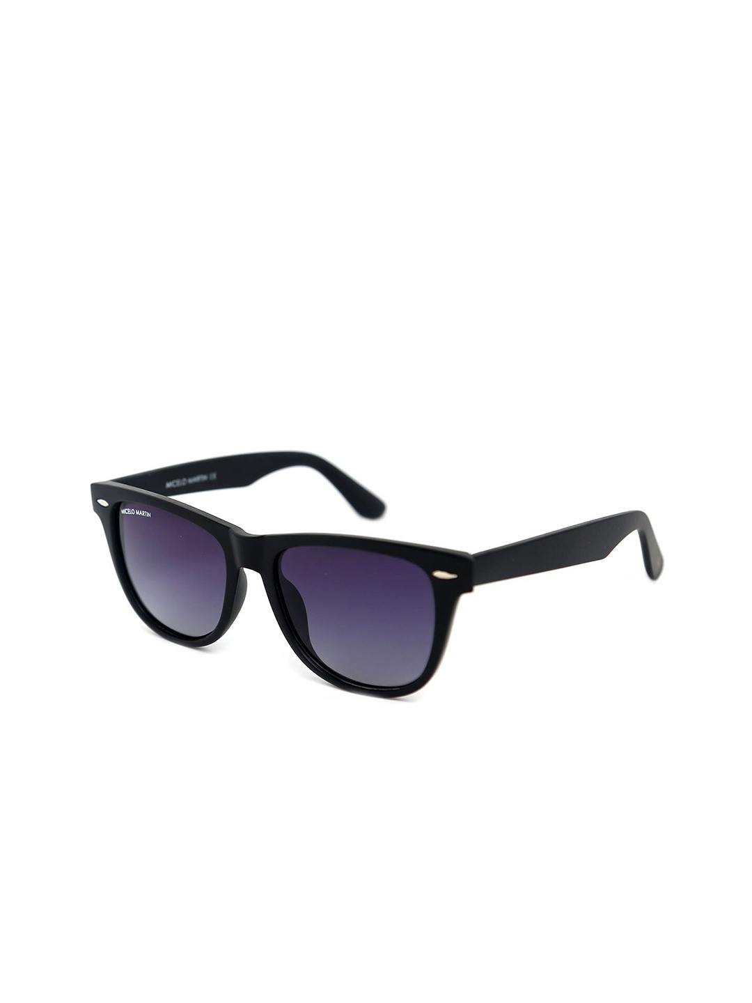 

Micelo Martin Unisex Grey Lens & Black Square Sunglasses with UV Protected Lens MM2001 C3