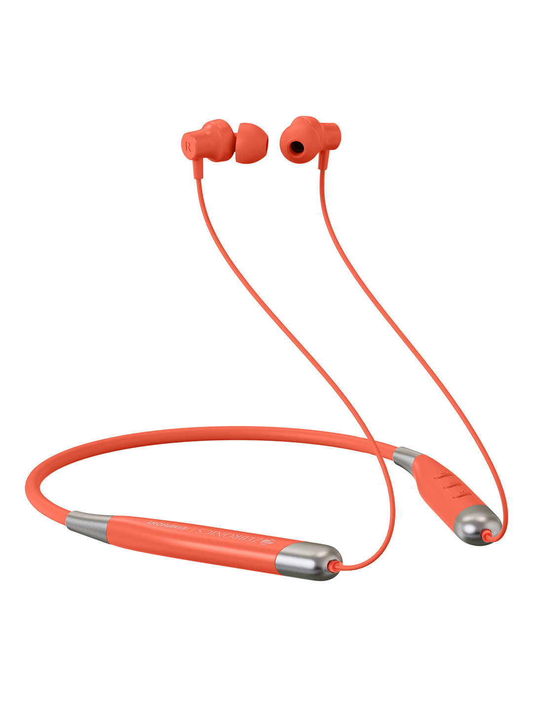 

Zebronics Zeb-Symphony Wireless Neckband Earphone-Red