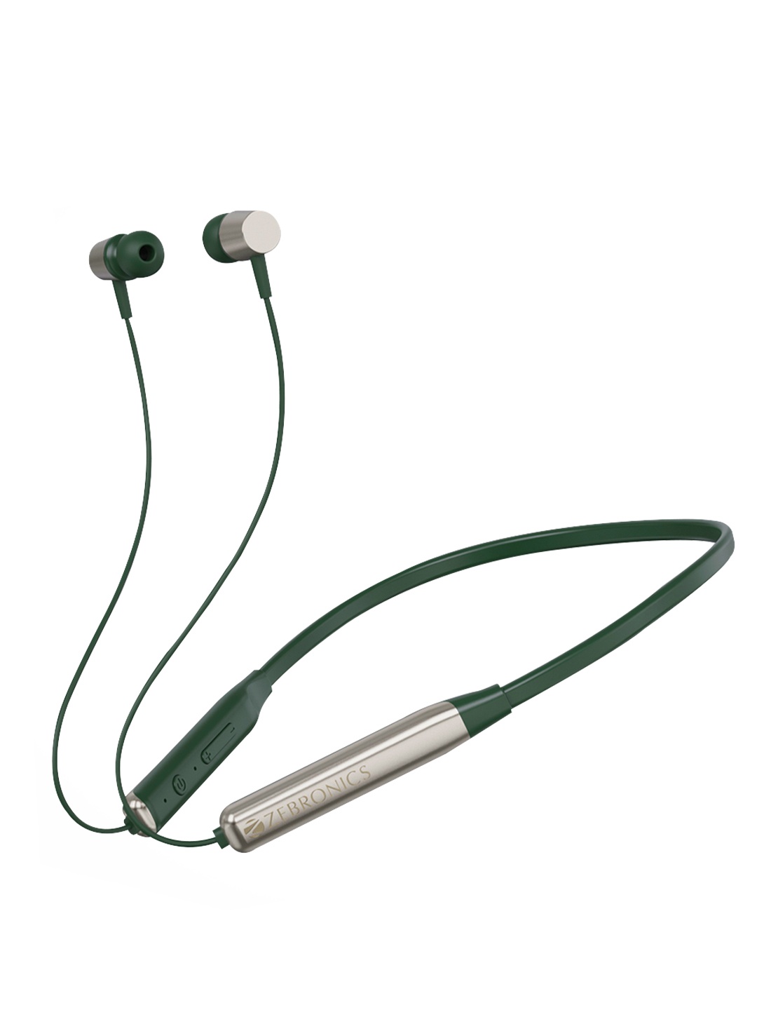 

ZEBRONICS Zeb-Evolve Wireless Neckband Earphone- Metallic Green