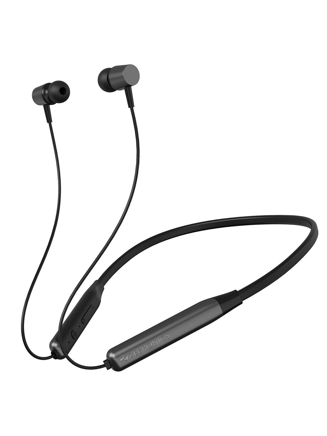 

ZEBRONICS Zeb Evolve Wireless Bluetooth Neckband Earphone -Gray, Grey