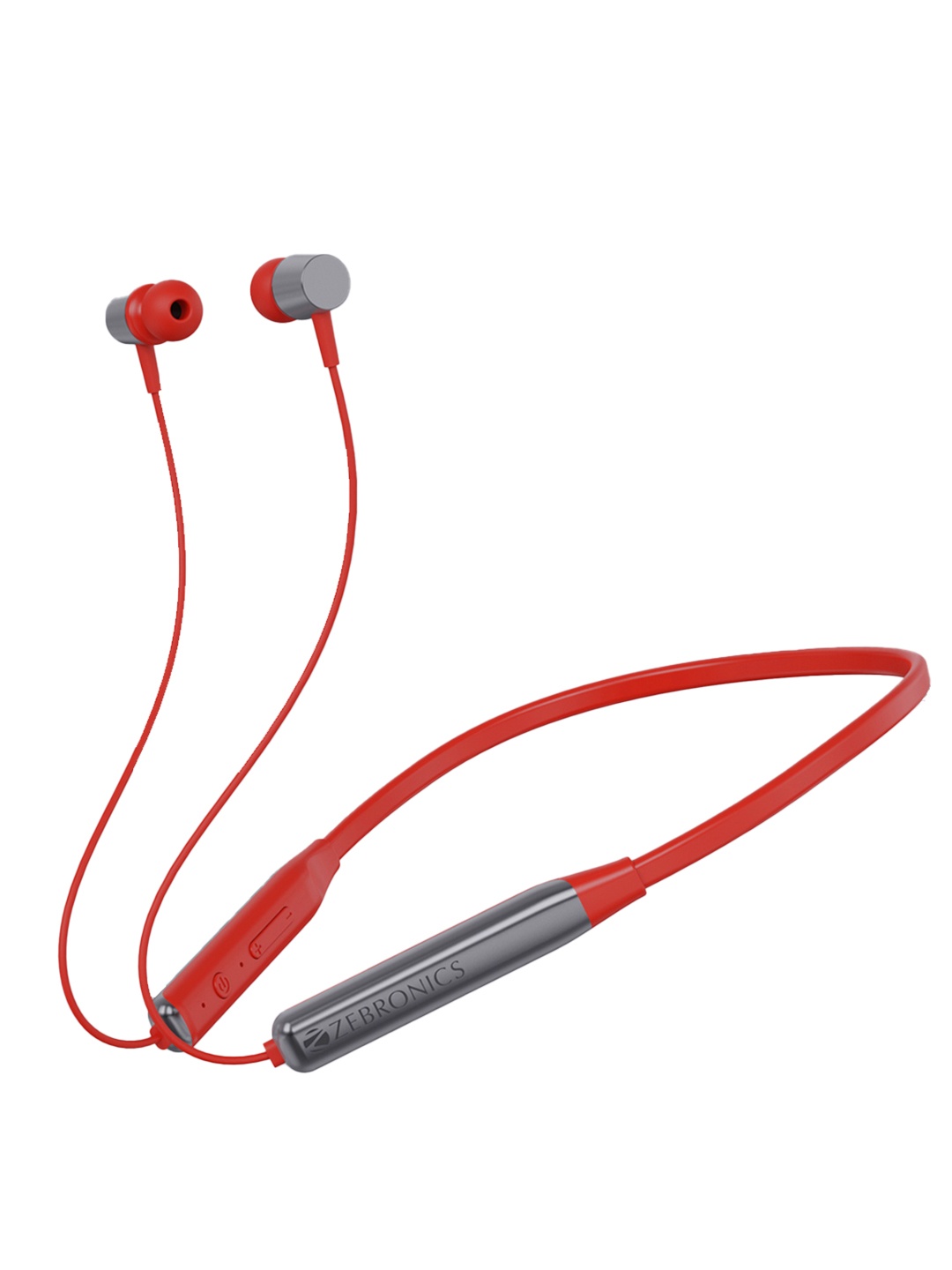 

ZEBRONICS Zeb-Evolve Wireless in Ear Neckband Earphone with Supporting BTv5.0 - Red