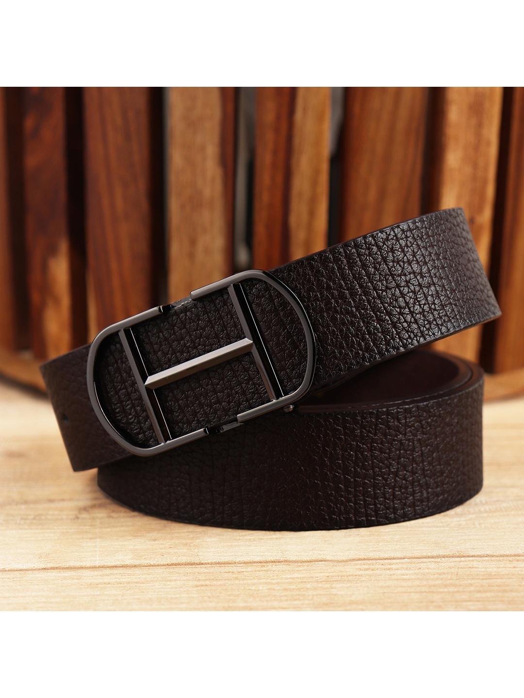 

Kastner Men Brown Textured Formal Belt