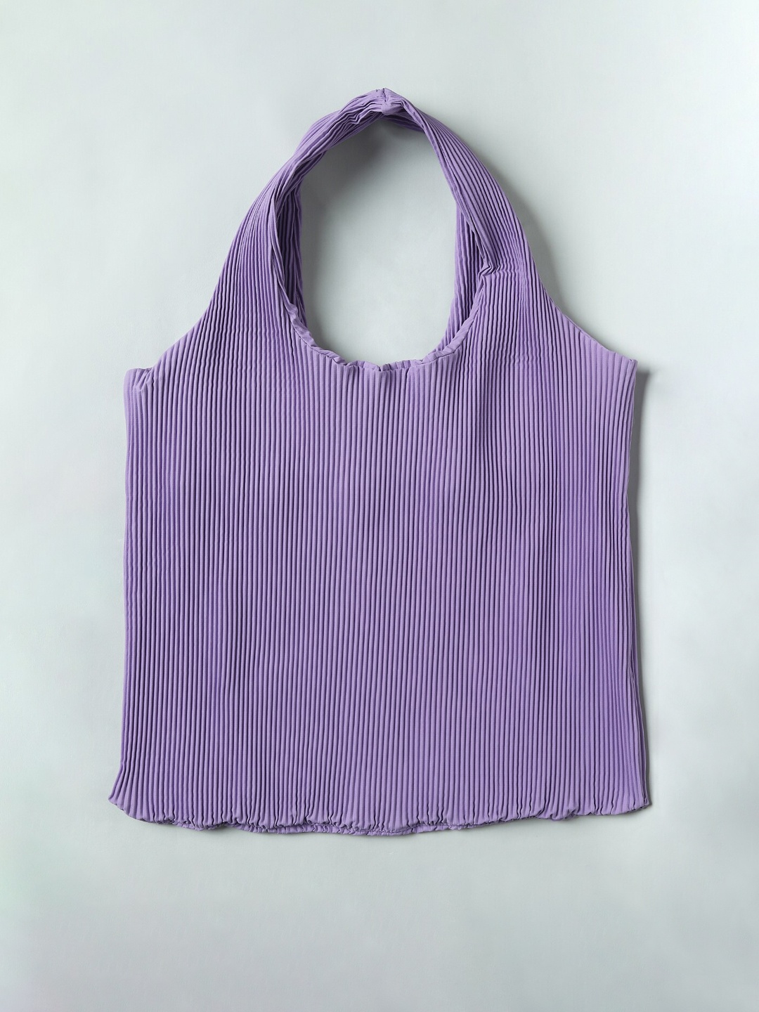 

ONLY Lavender Textured Structured Shoulder Bag