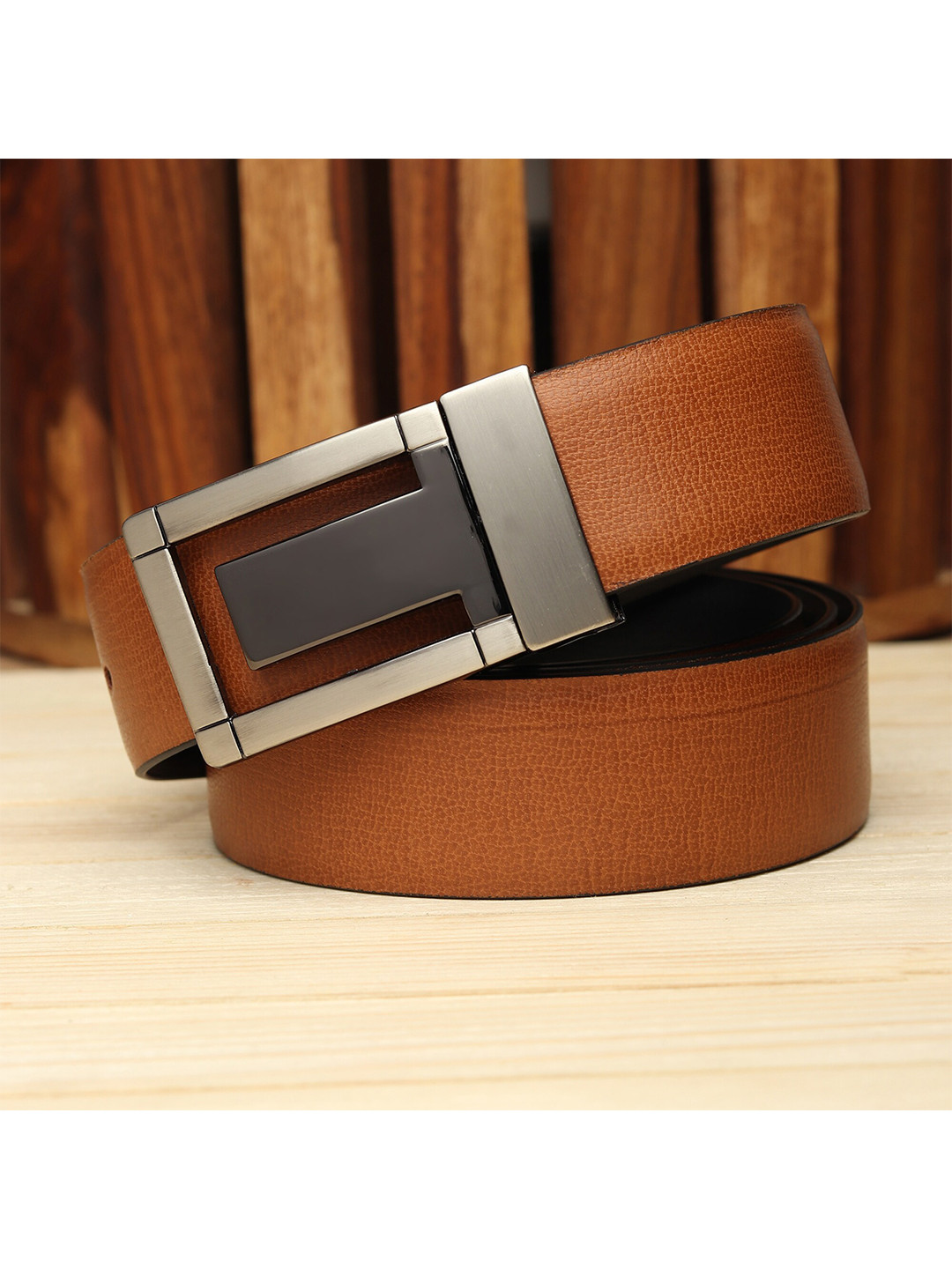 

Kastner Men Tan Reversible Formal Belt
