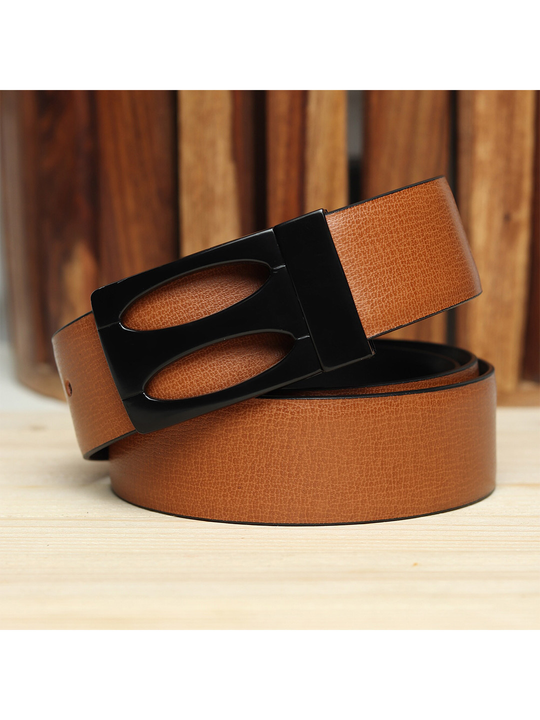

Kastner Men Tan Reversible Belt