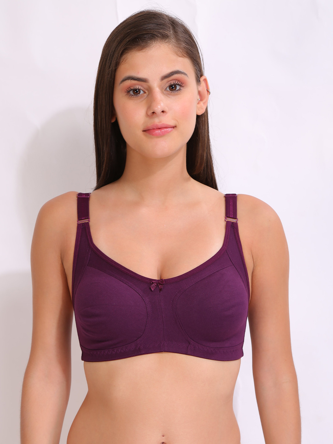 

Innocence Purple Full Coverage Minimizer Bra
