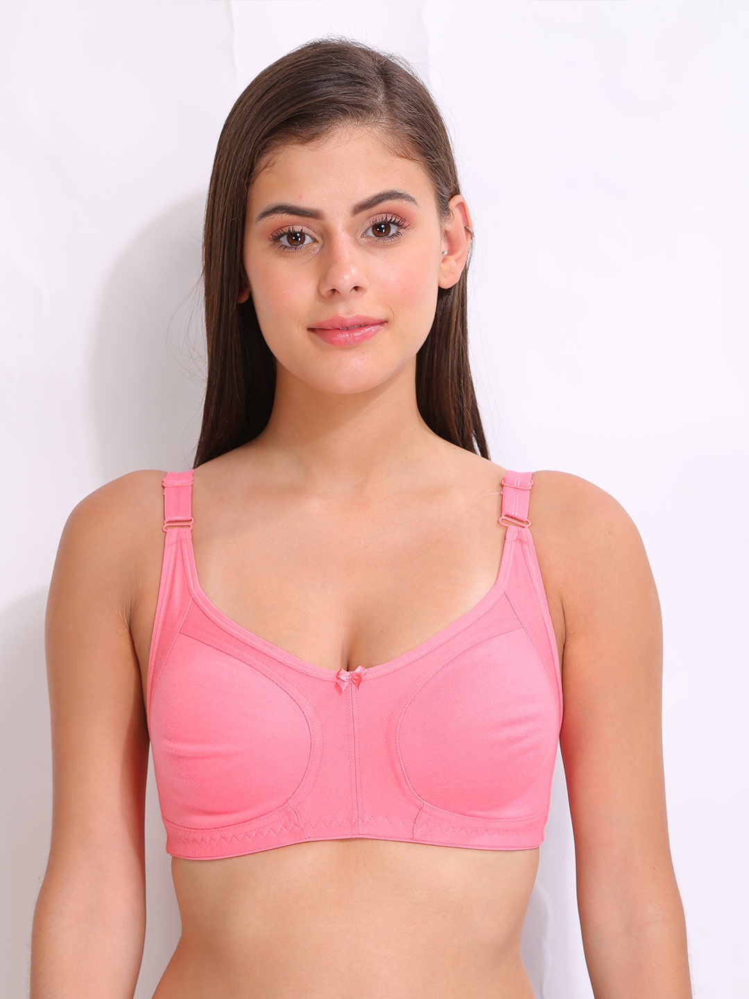 

Innocence Pink Cotton Everyday Bra