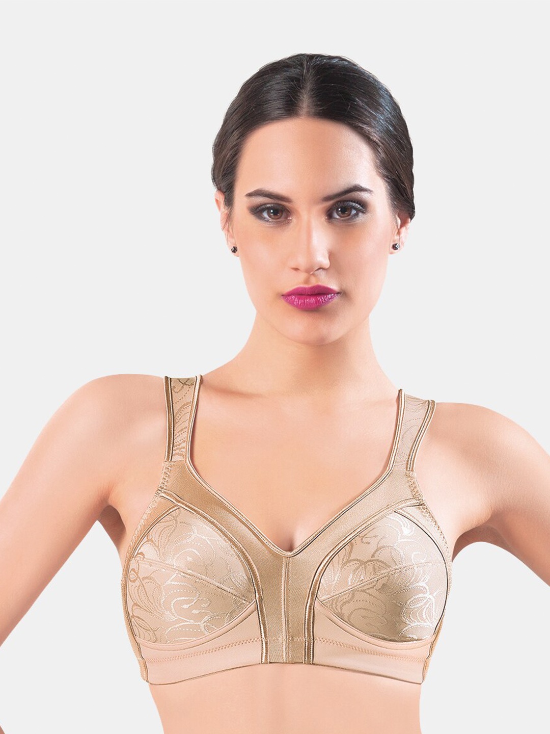 

Dazzle Women Nude Non Padded Minimizer Bra