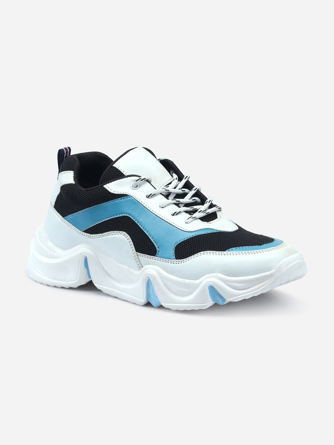 

ID Men Grey & Blue Non-Marking Running Shoes