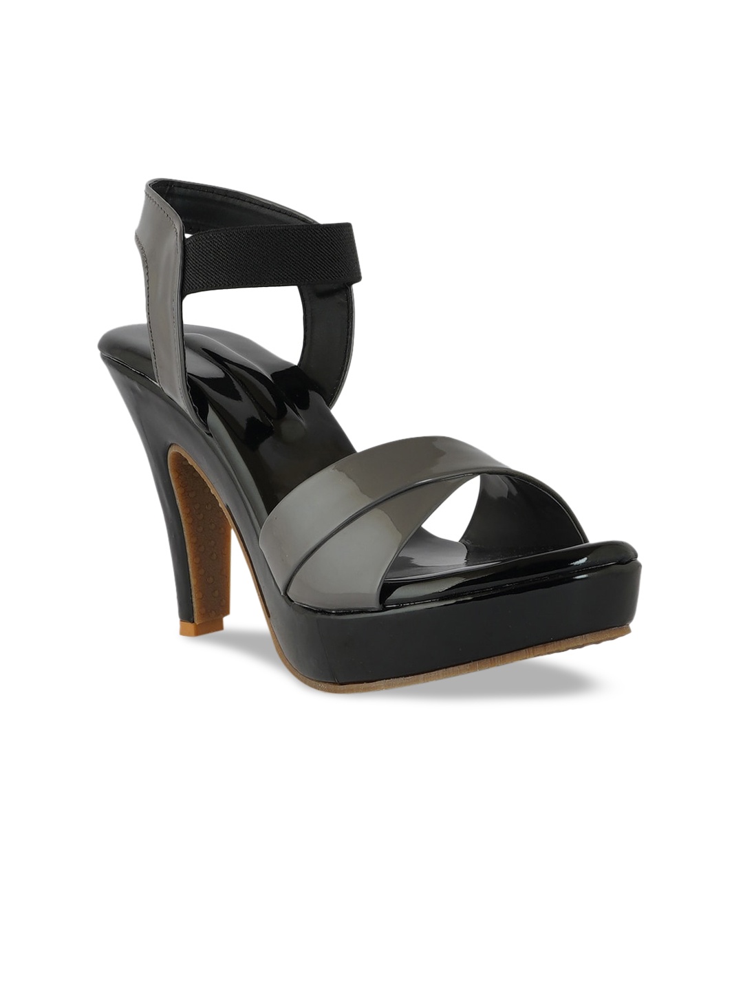 

SAPATOS Grey & Black Stiletto Heels
