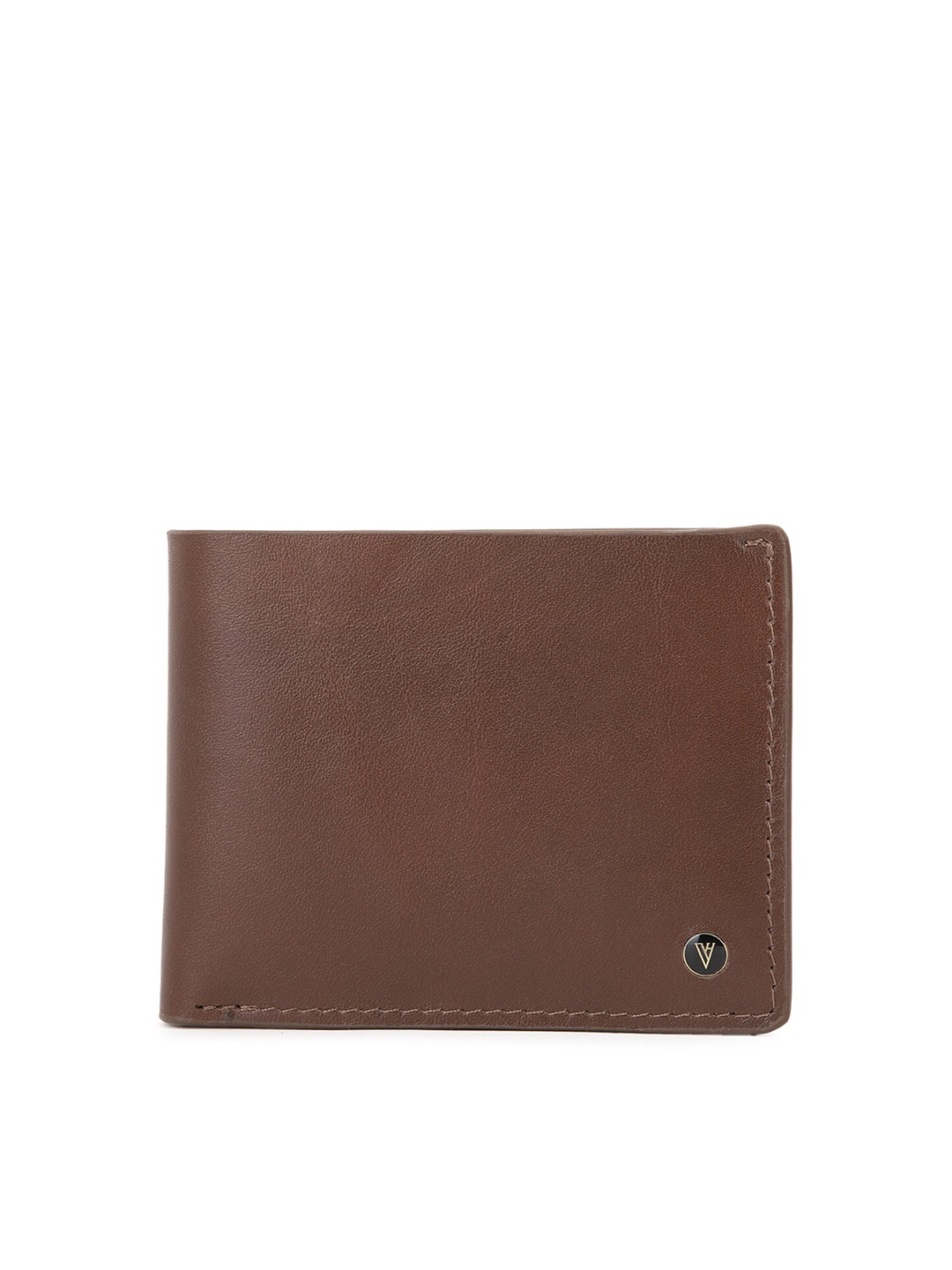 

Van Heusen Men Brown Leather Two Fold Wallet
