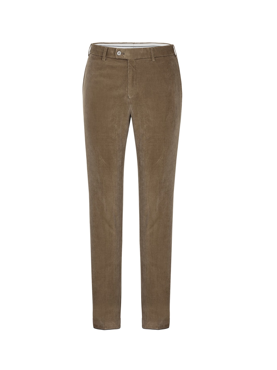 

Hiltl Men Brown Cotton Formal Trousers