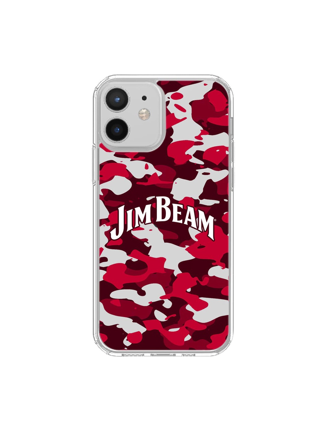 

macmerise Multi-Coloured Jim Beam Camo iPhone 12 Back Case