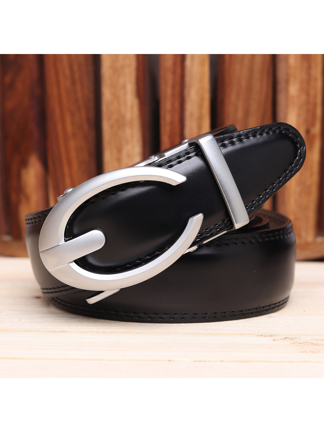 

Kastner Men Black Slim Belt