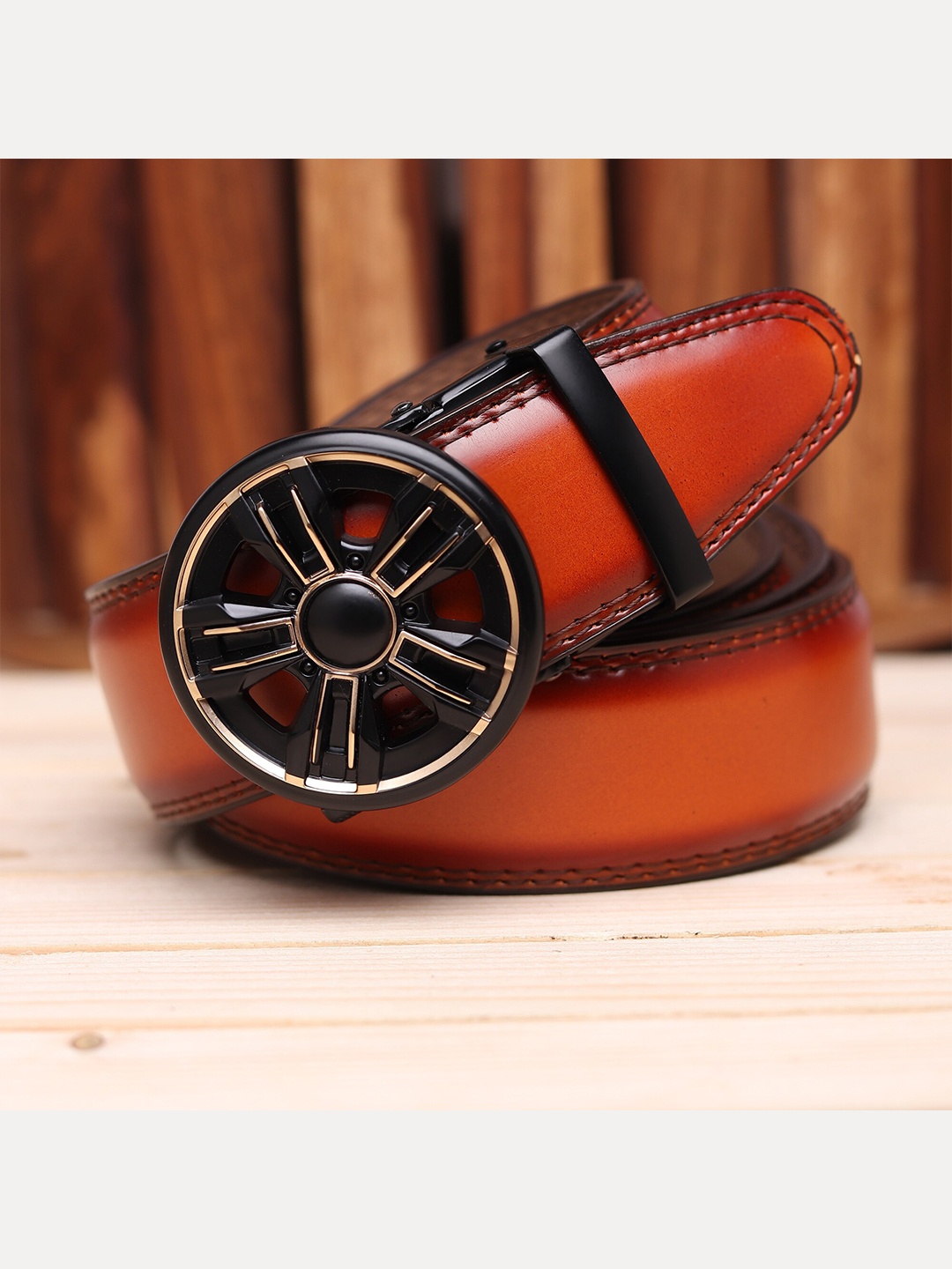 

Kastner Men Tan Formal Belt