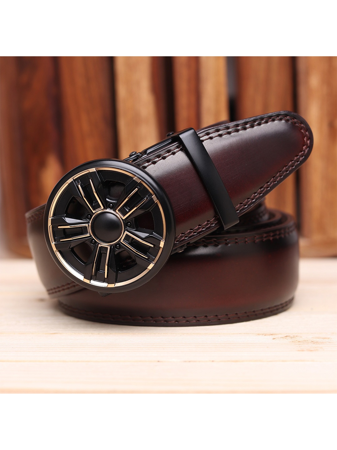

Kastner Men Brown Solid Belt