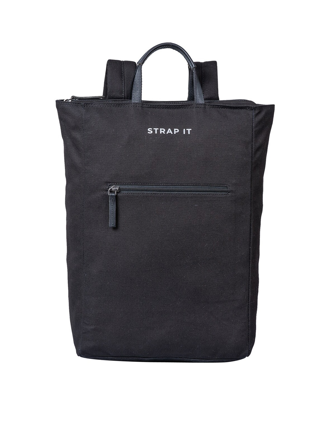 

STRAP IT Unisex Black Laptop Bag