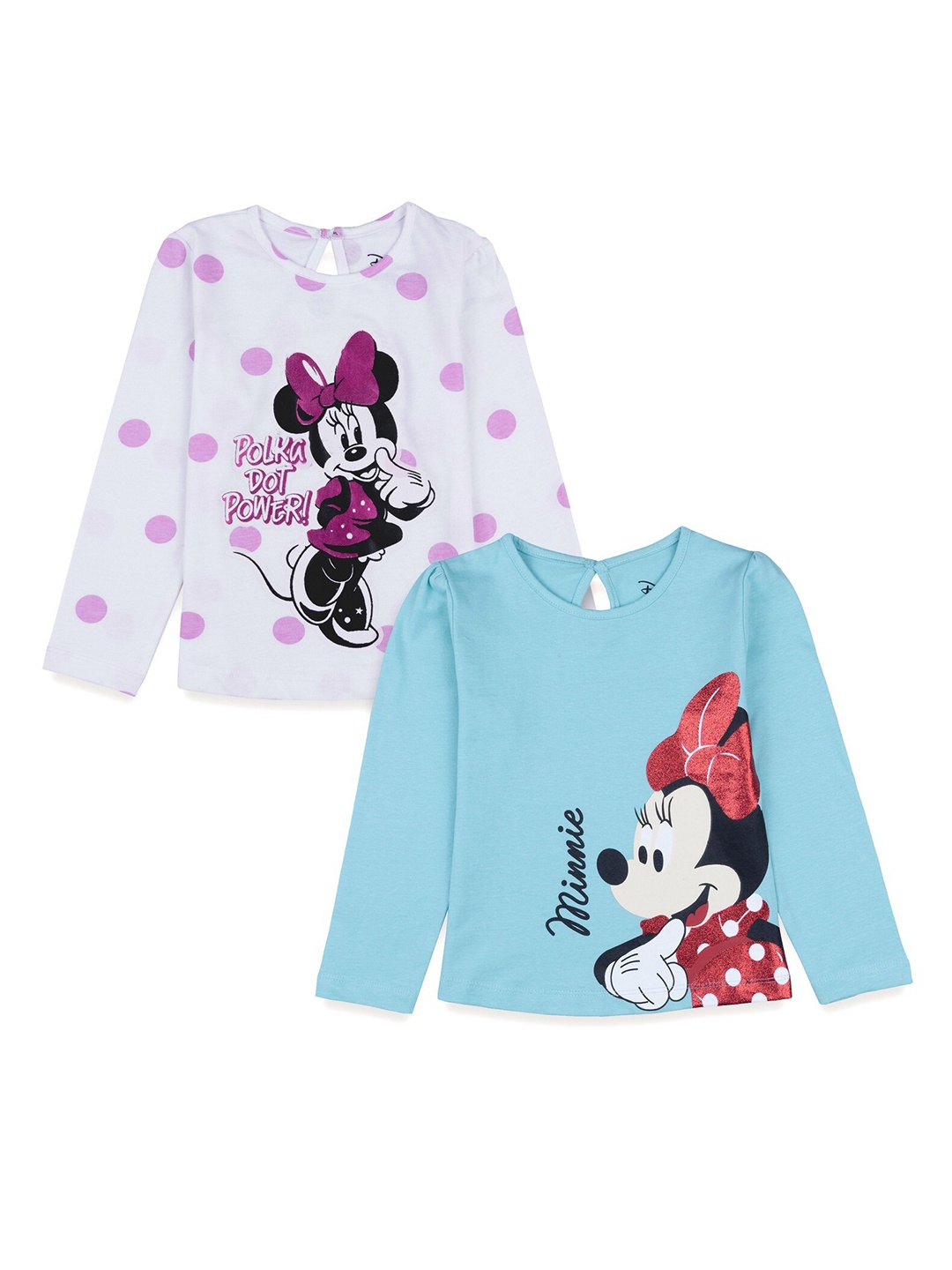 

Disney Girls Multicoloured 2 Printed Pure Cotton T-shirt, Multi