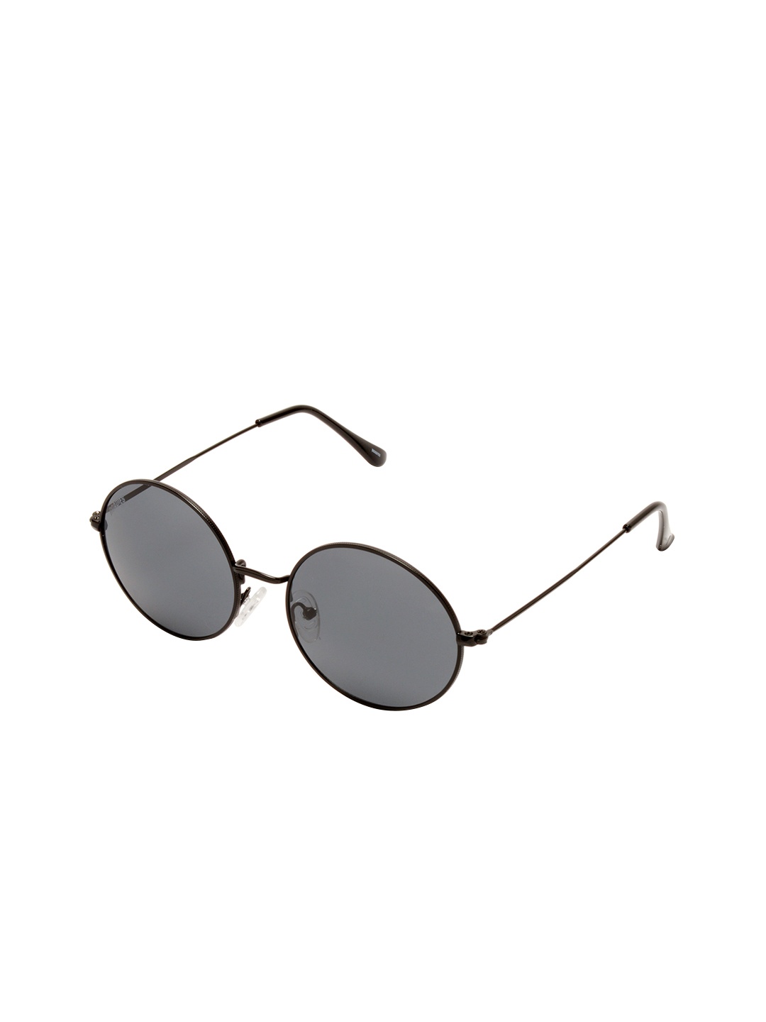 

Roadies Unisex Black Lens & Black Oval Sunglasses with UV Protected Lens RD-206-C5
