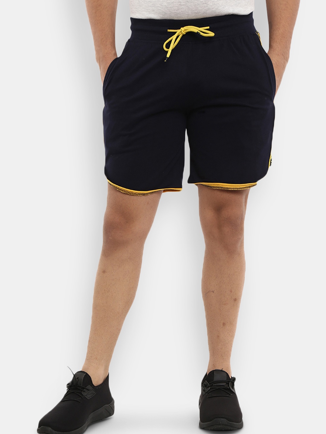 

V-Mart Men Navy Blue Sports Shorts