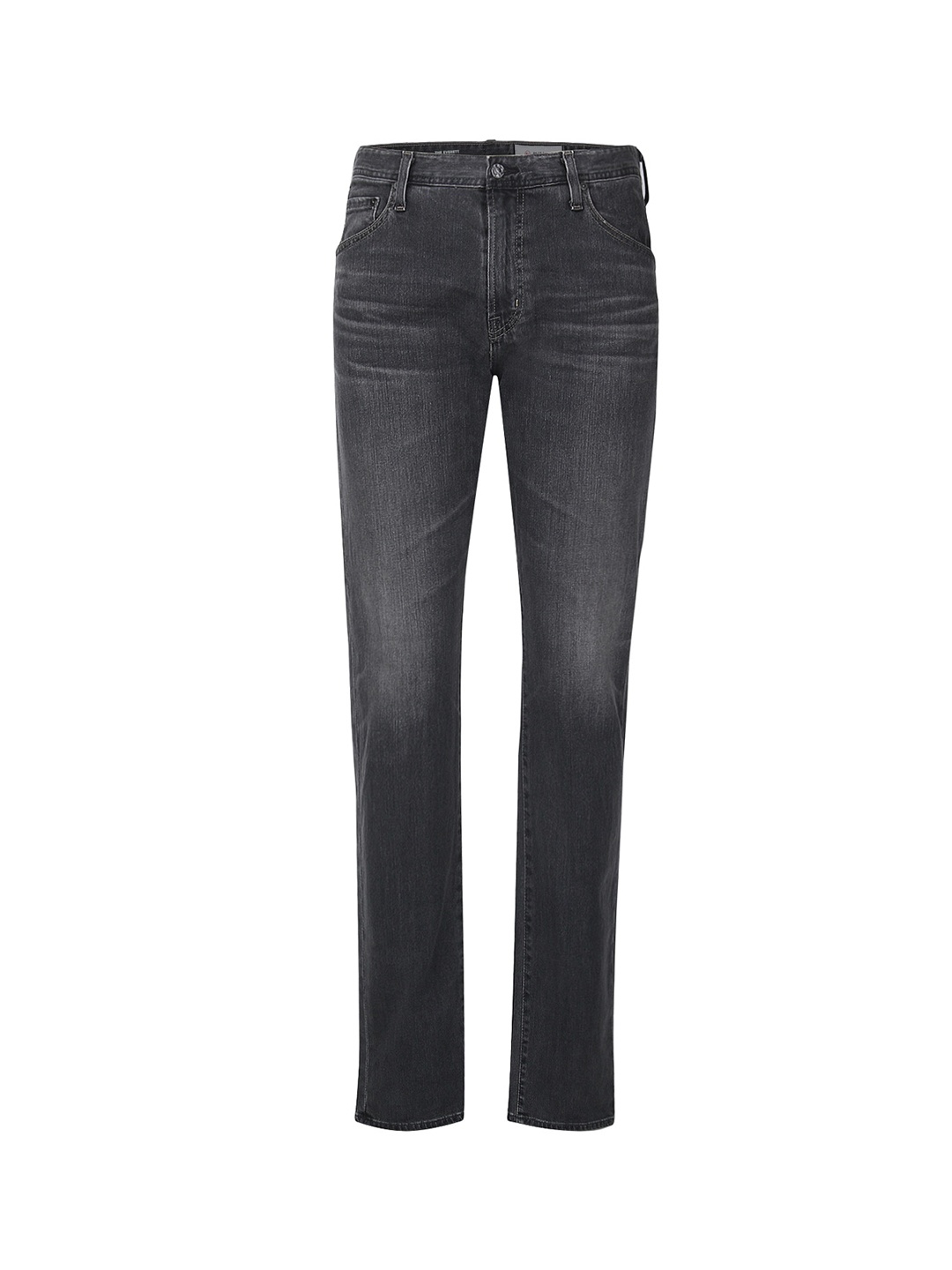 

Adriano Goldschmied Men Grey Regular Fit Washed Jeans