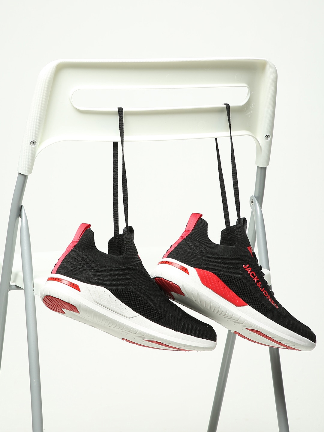 

Jack & Jones Men JFW122 BOLT Sneakers, Black