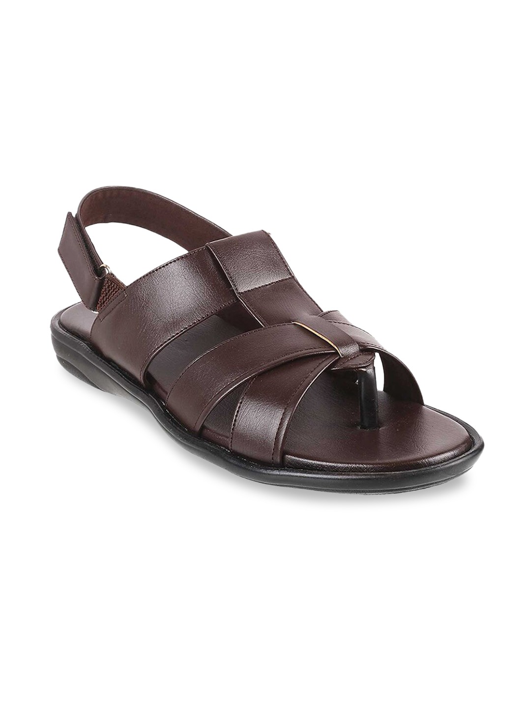 

WALKWAY by Metro Men Brown Comfort Sandals
