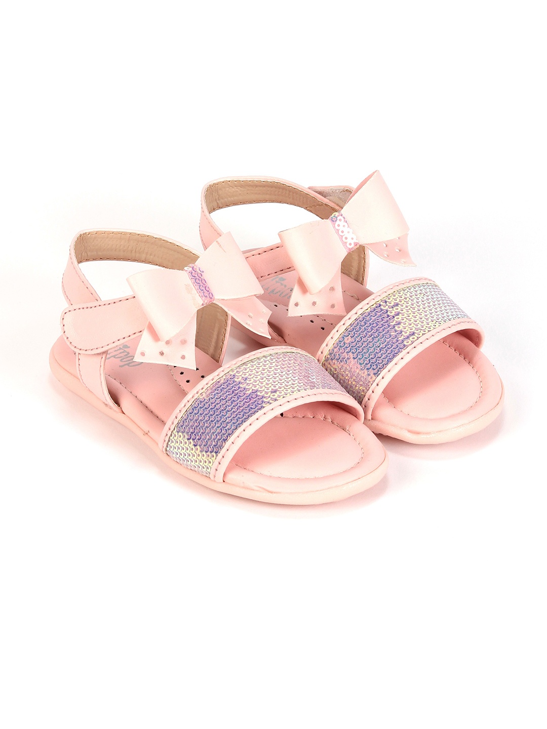 

Lil Lollipop Girls Pink Comfort Sandals