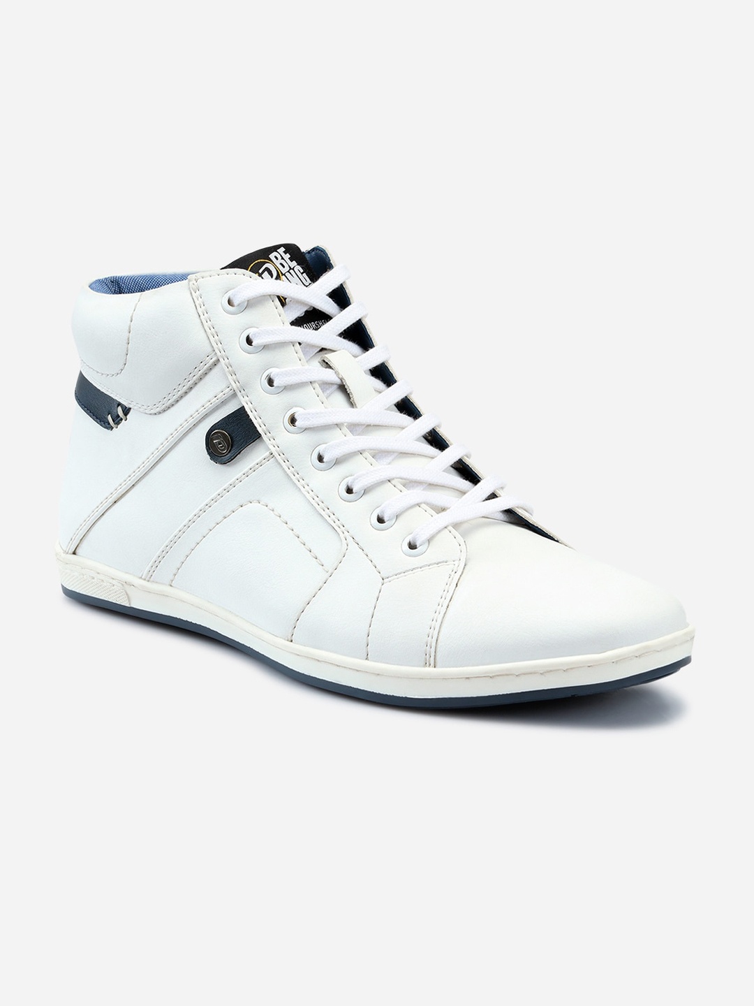 

ID Men White Perforations Sneakers