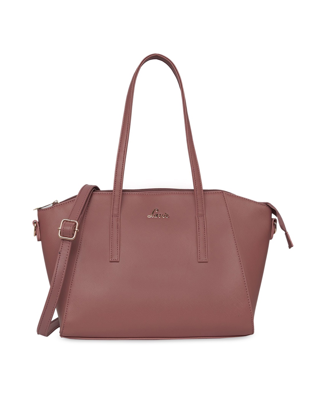 

Lavie Nude-Coloured Structured Shoulder Bag