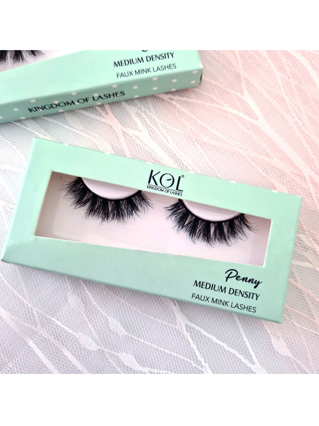 

KINGDOM OF LASHES Medium Density Faux Mink Lashes - Penny, Black