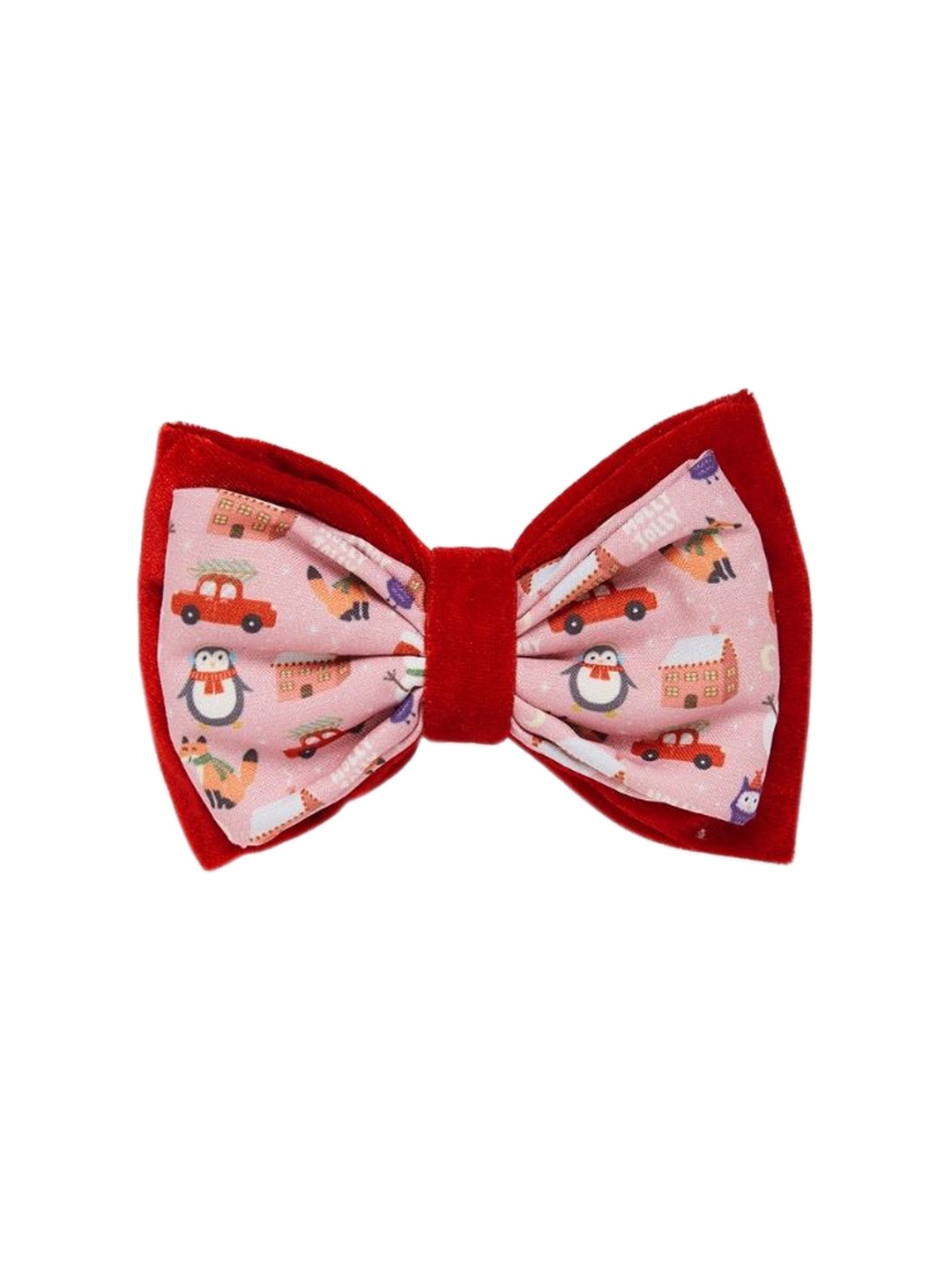 

thepawpstarco Unisex Kids Pink Pet Bows and Ties