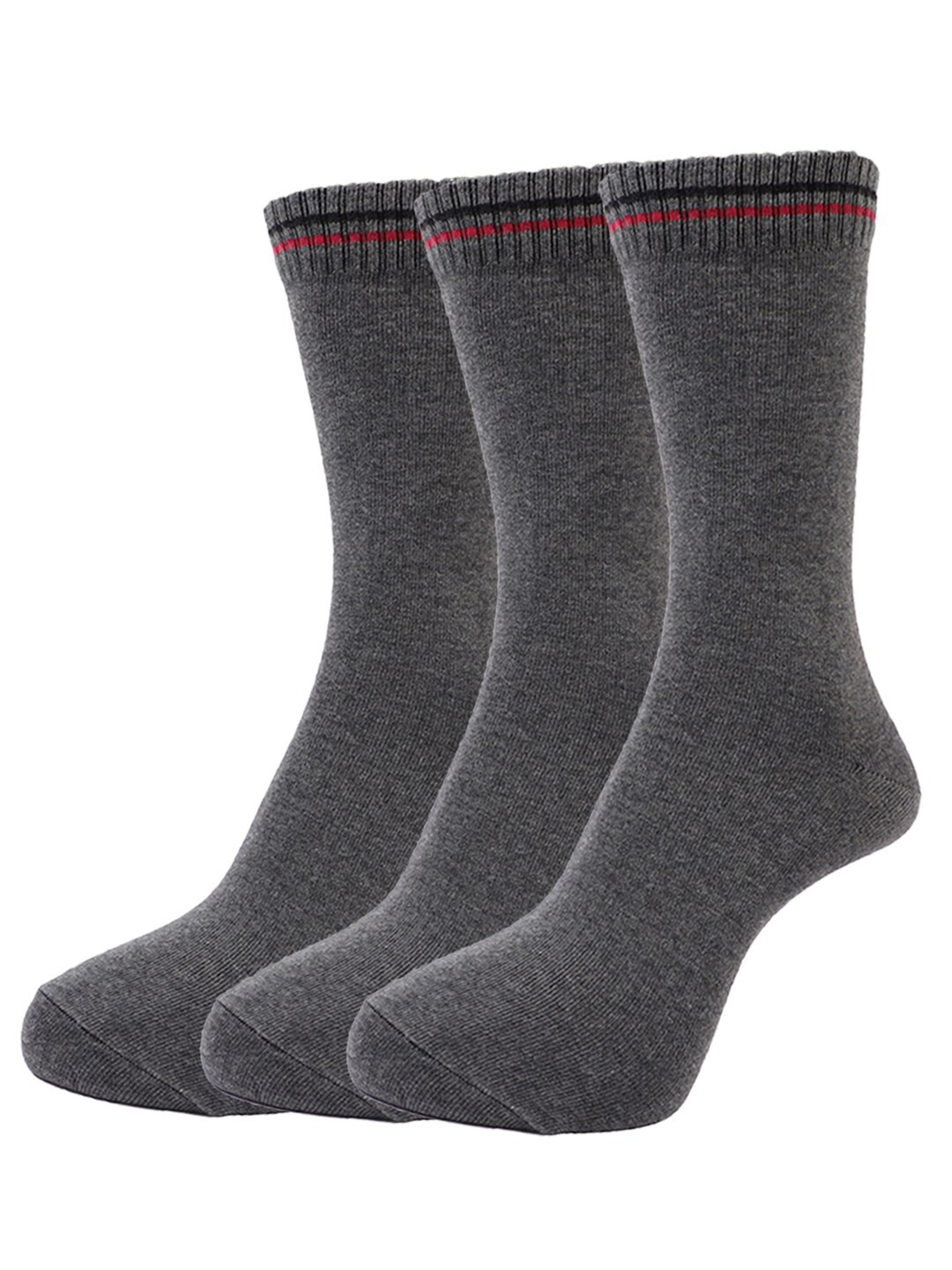 

Dollar Socks Men Pack Of 3 Assorted Cotton Full-Length Socks
